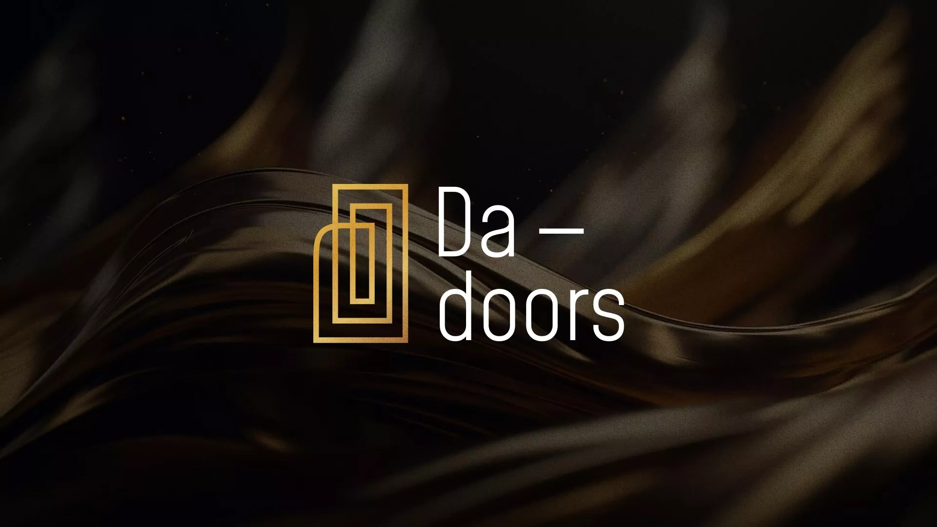 Разработка логотипа для компании «DA-DOORS» в Нижней Туре